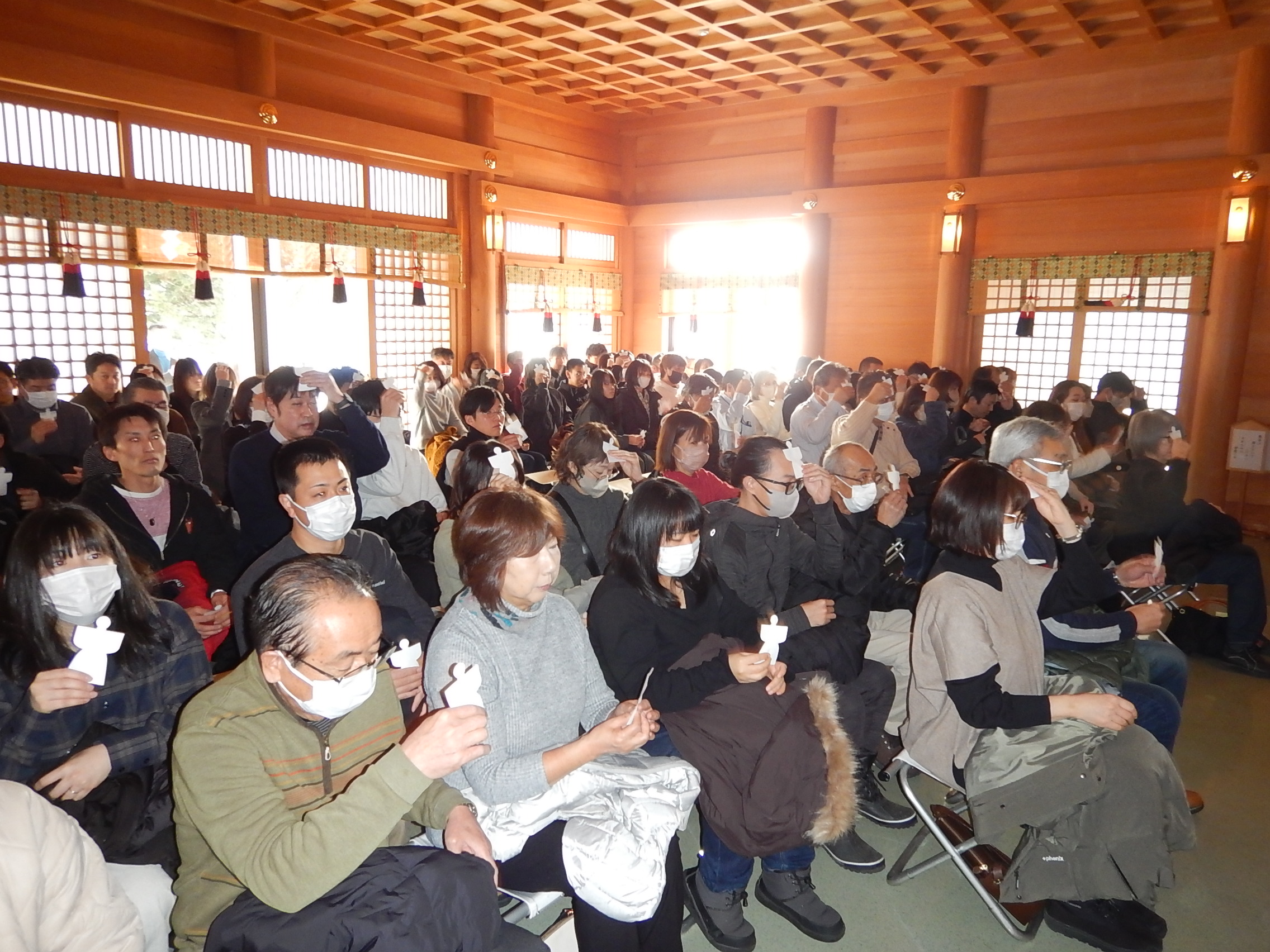 令和8年2月1日・3日　厄祓　